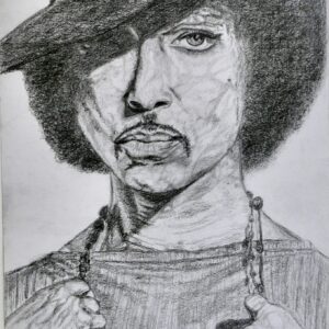 My drawing of Prince